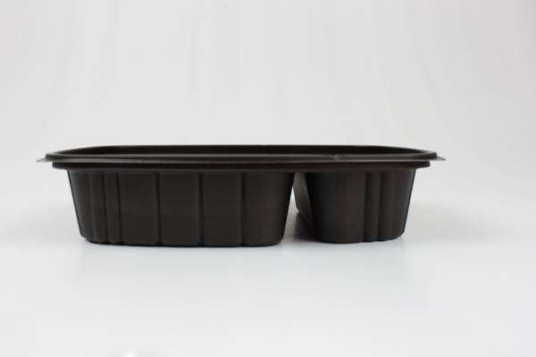 Barquette alimentaire isotherme PP 1/2 Gastro 325x265x100mm noir